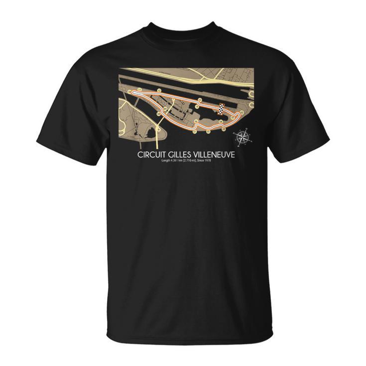 ジル・ヴィルヌーヴ・サーキット・コレクション Tシャツ
