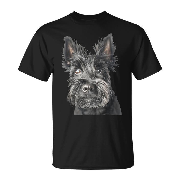スコティッシュテリア 長袖tシャツ Tシャツ