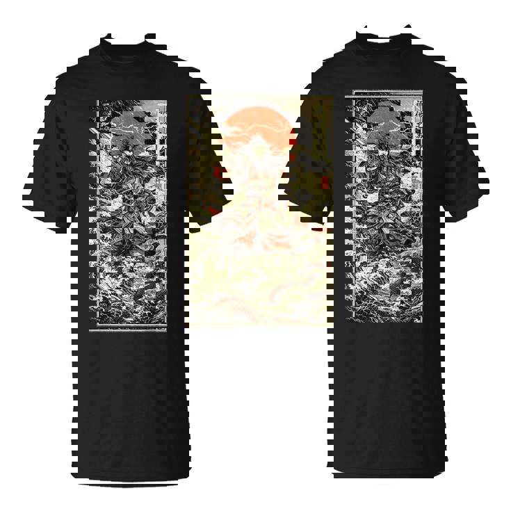 スサノオ 日本神話 女神 浮世絵 神道 Tシャツ