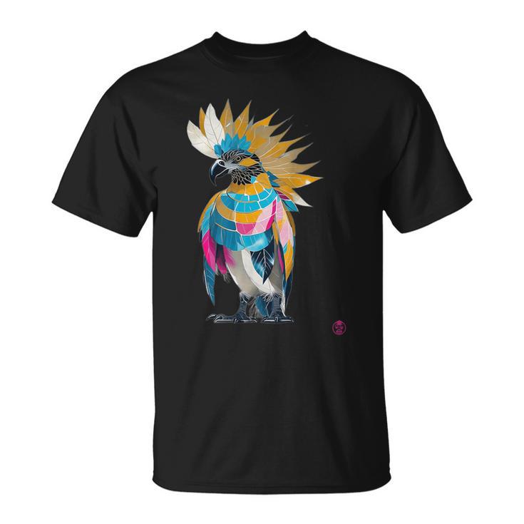 スピリットガイド 部族の鳥 Tシャツ
