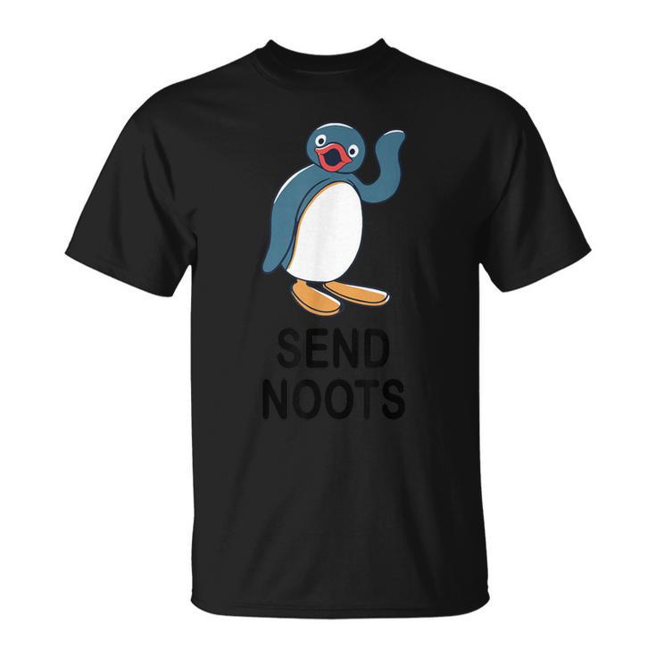 センドブーツペンギンファニーアパレル Tシャツ
