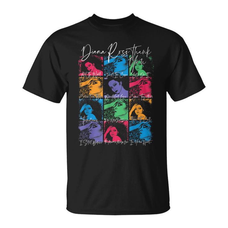 ダイアナ・ロス 12角 Tシャツ