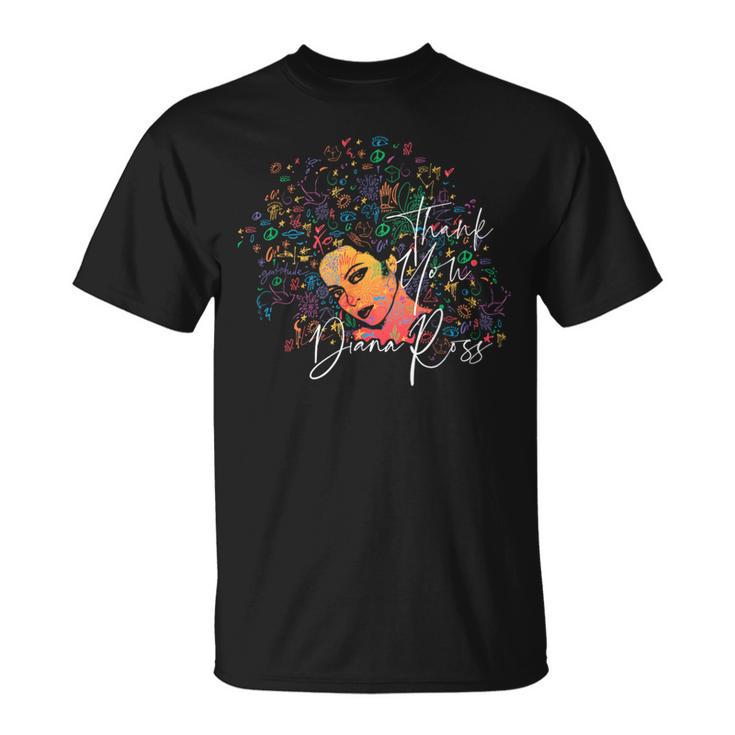 ダイアナ・ロス カスケード Tシャツ
