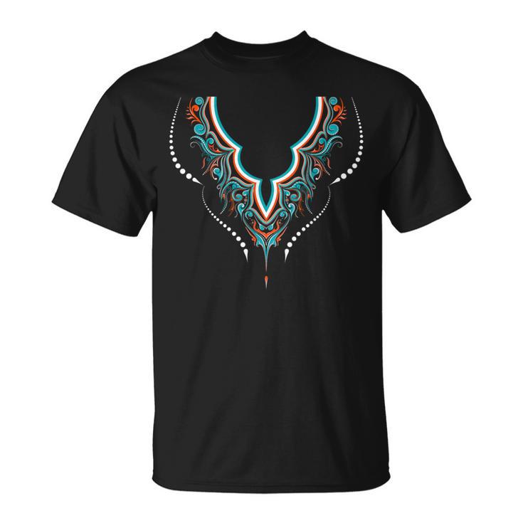 ダシキ衣装ケンテ伝統 Tシャツ