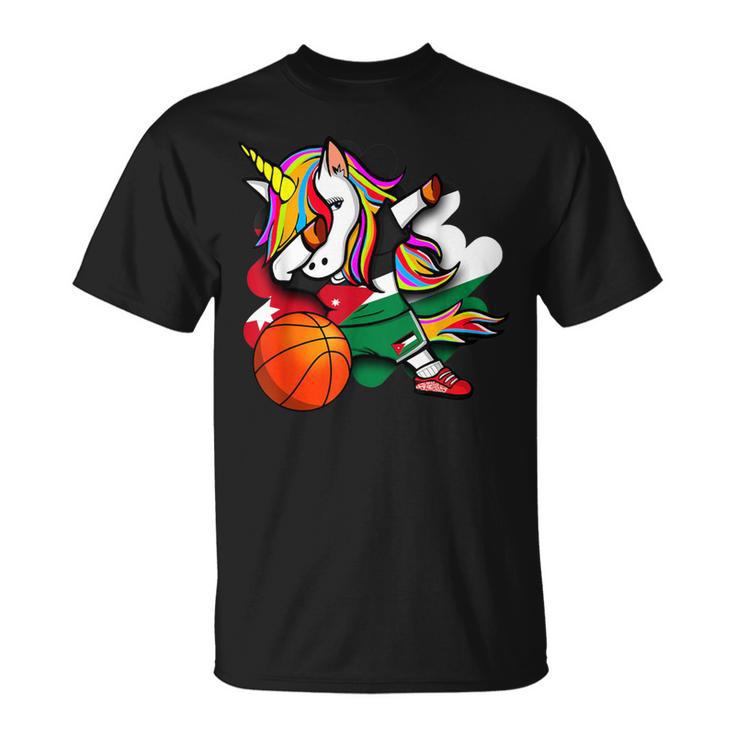 ダビングユニコーン ジョーダン バスケットボールファンジャージ ジョーダン国旗 Tシャツ