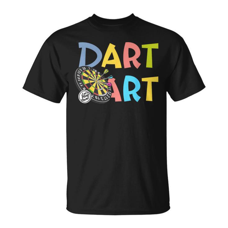 ダーツアート ダーツプレーヤー ダーツスポーツ ダーツボード ダーツ Tシャツ