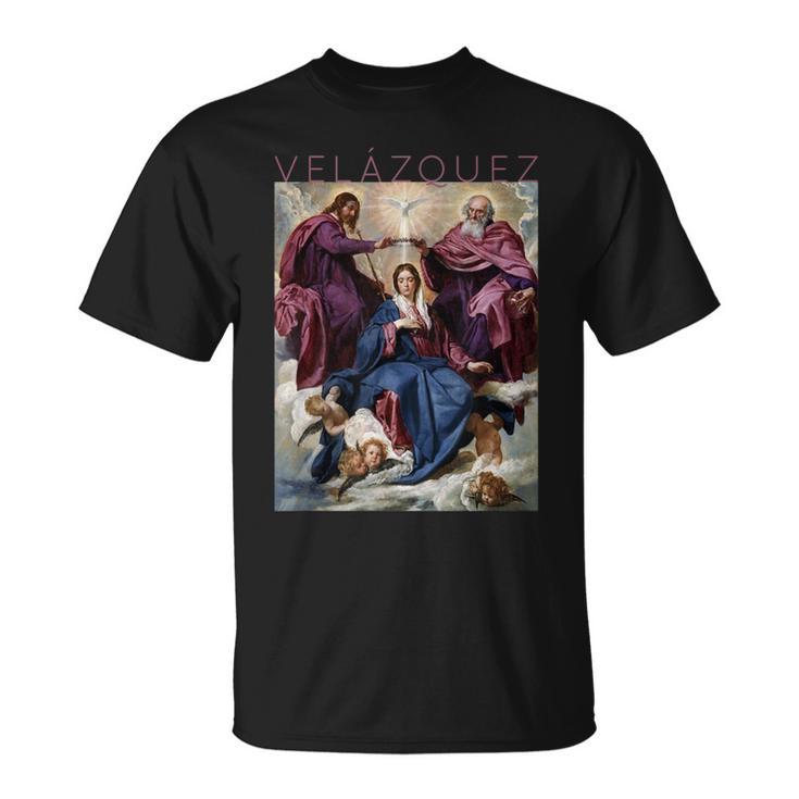 ディエゴ・ベラスケス マリアの戴冠式 Tシャツ