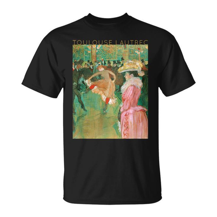 トゥールーズ・ロートレック アーティストのためのダンス Tシャツ