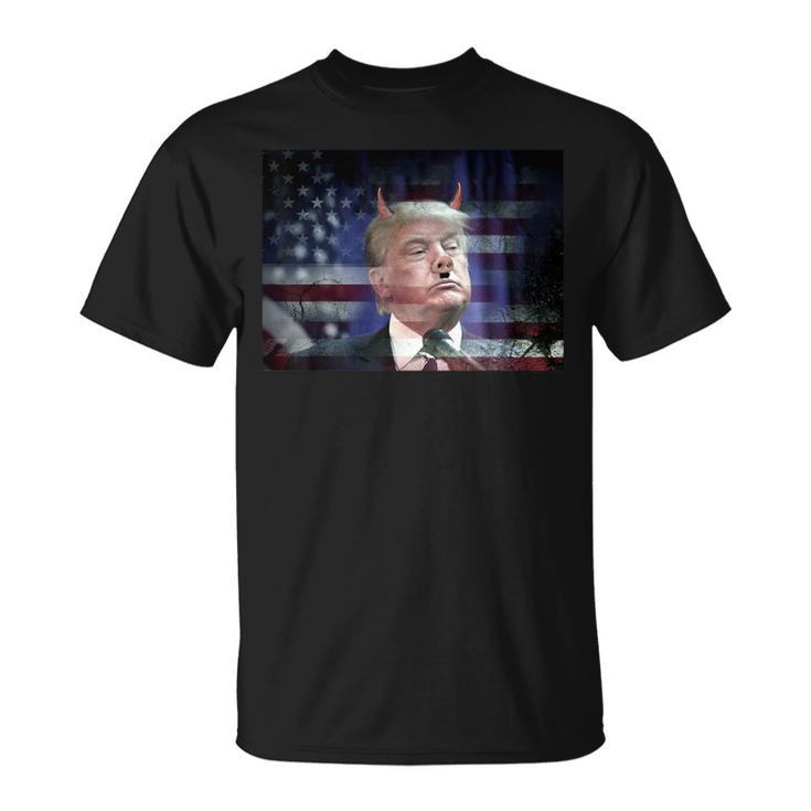 ドナルド・トランプ ブタ 動物 面白い Tシャツ