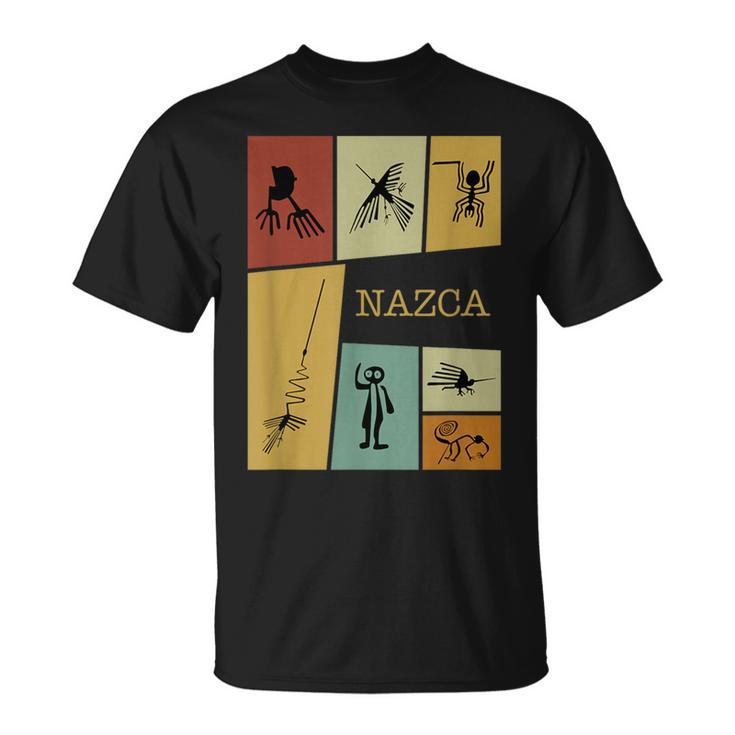 ナスカラインペルー、ペルーペルー。 Tシャツ