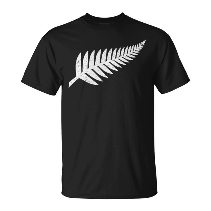 ニュージーランド国旗シダ キウイプライド Nz Nzl Tシャツ