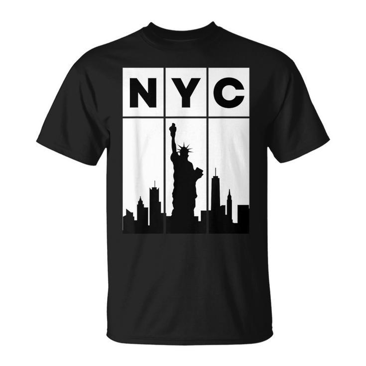 ニューヨークシティ Nyc スカイライン エンパイアステートビル Tシャツ
