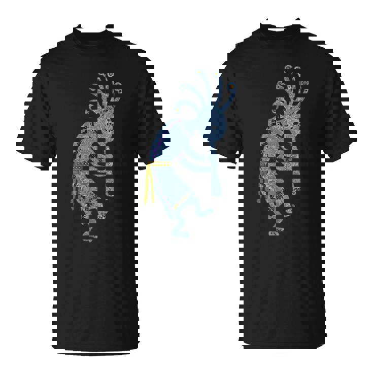 ネイティブアメリカン プエブロ カチナ スピリット ココペリ 3 Tシャツ