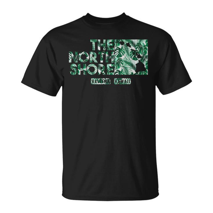 ノースショア ハワイ モンステラリーフ Tシャツ