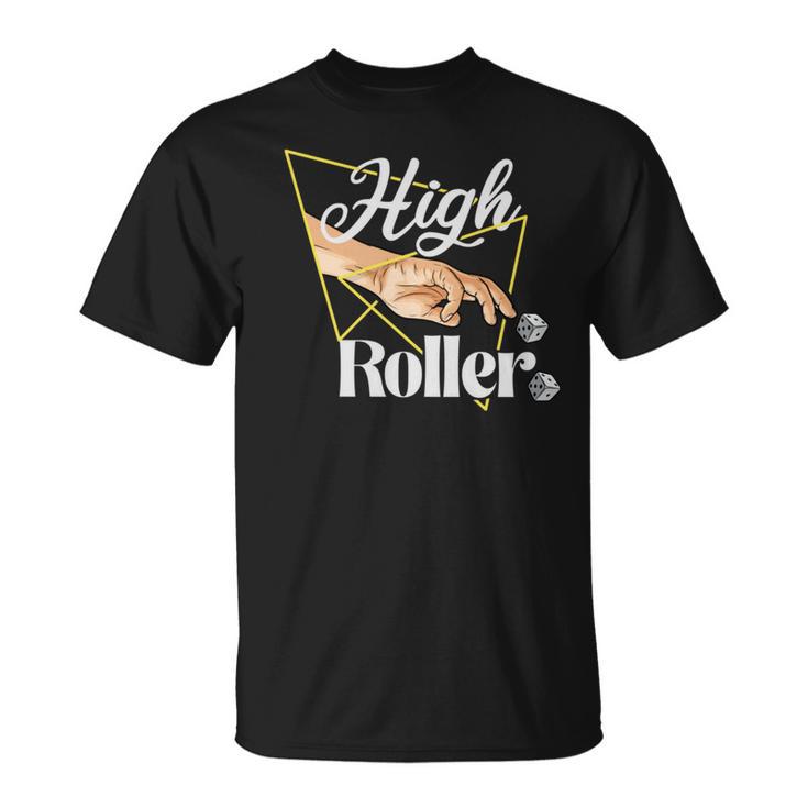 ハイローラー ゲーミングギャンブル カジノ ビッグベット ギャンブラー 長袖tシャツ Tシャツ
