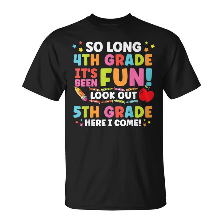 ハロー5年生 長い間第4回楽しい卒業式 学校へ戻る Tシャツ