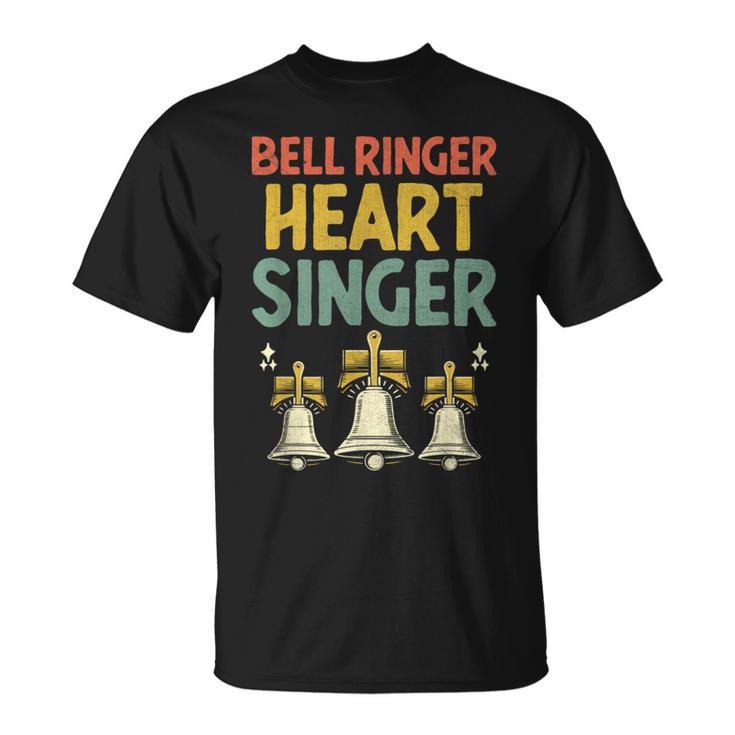ハンドベル 奏者 合唱 面白い ハンドベル 楽器 Tシャツ