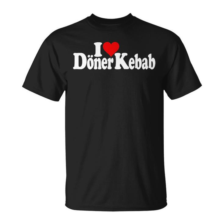 ハートドネルケバブが大好き Tシャツ