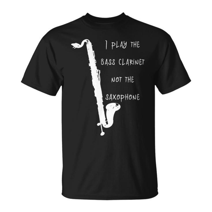 バスクラリネット 長袖tシャツ Tシャツ