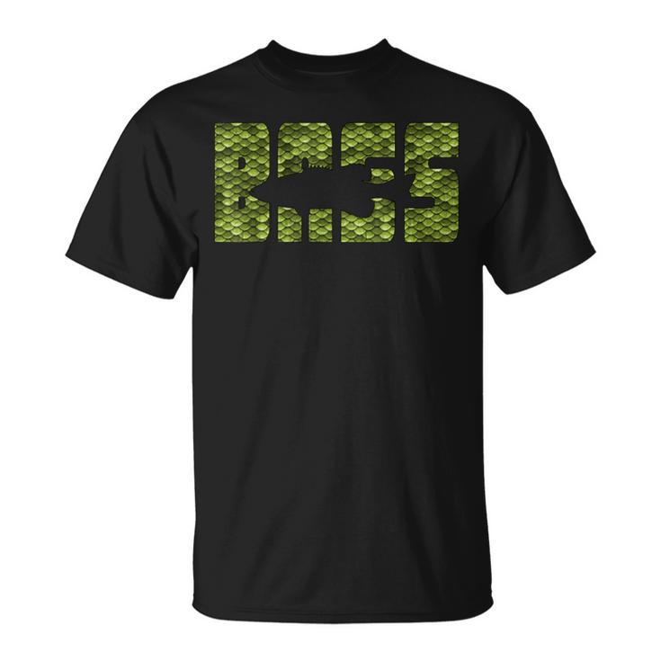 バスフィッシングティー オオクチ バスアングラーフィッシュティー Tシャツ