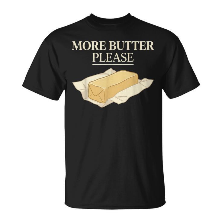 バター愛好家 塩漬けバター スティックオブバター 面白いバター Tシャツ