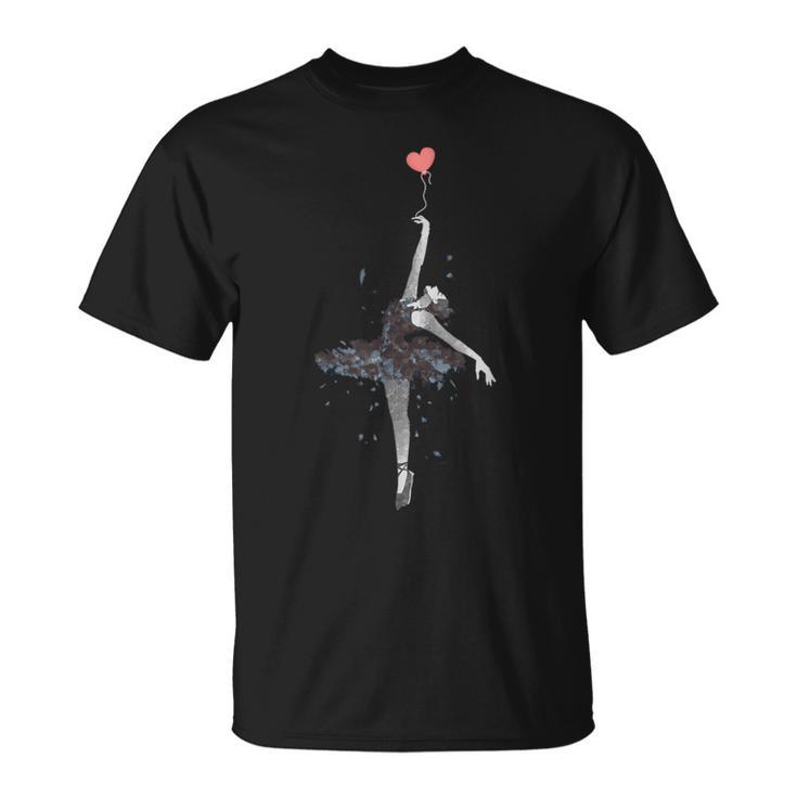 バレエジャージ バレリーナ ギフト Tシャツ