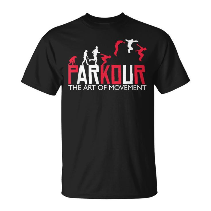 パルクール パルクール フレーランニング パルクール トレーサー Tシャツ