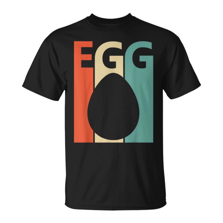 ビンテージ・スタイル 卵 Tシャツ