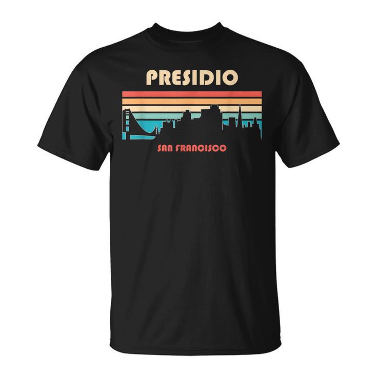 プレシディオ サンフランシスコ カリフォルニア レトロ ヴィンテージ Tシャツ