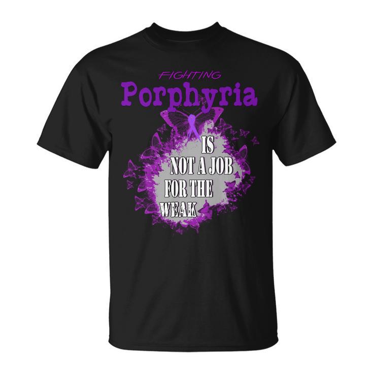 ポルフィリン症啓発 長袖tシャツ Tシャツ