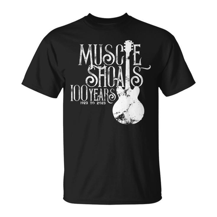 マッスルショールズ、アラバマ州ヴィンテージソウルファン100周年記念 Tシャツ