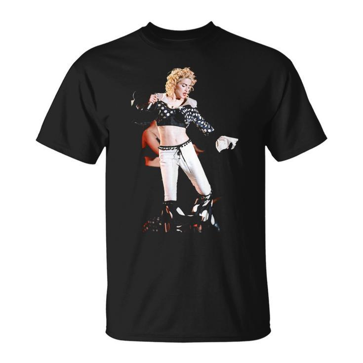 マドンナ ブロンド 野望 ワールドツアー ライブ ウェンブリー 1990 Tシャツ