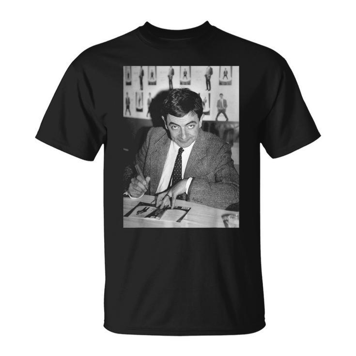 ミスター・ビーン・ローワン・アトキンソンサインサインセッション1991 Tシャツ
