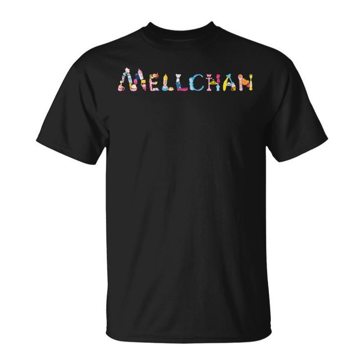 メルちゃん モチーフグラフィック 〜Mellchan ＆ Mellchan〜 Tシャツ