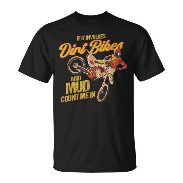 モトクロスバイカー、オートバイ、ダートバイク、スーパーモト。 Tシャツ