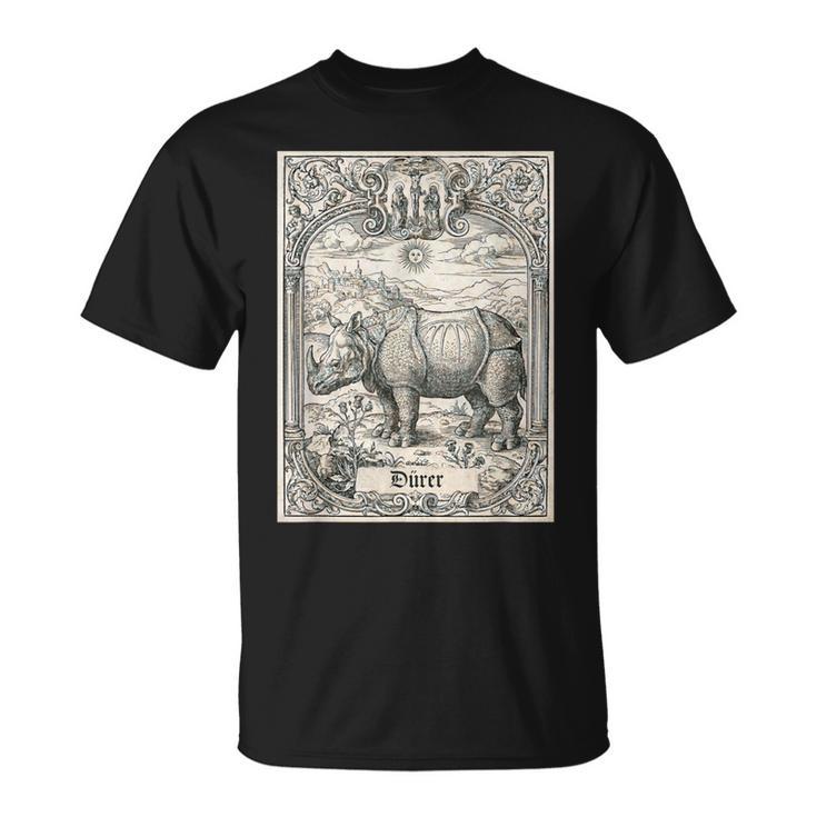 ライノセラス・アルブレヒト・デューラー・アルブレヒト・デューラー Tシャツ