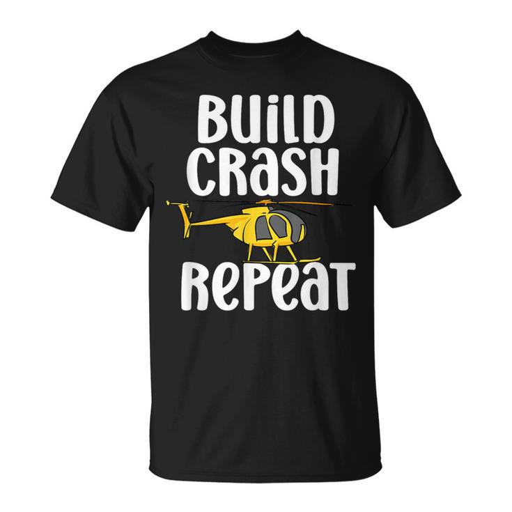 ラジコン ヘリコプター 模型 ヘリコプター リモコン ヘリコプター Tシャツ