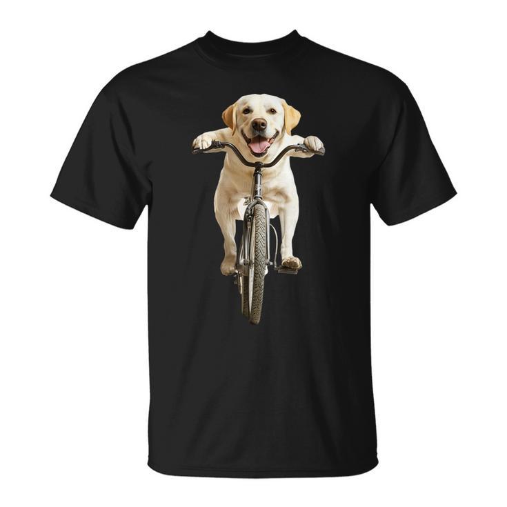 ラブラドールレトリバー サイクリング Tシャツ