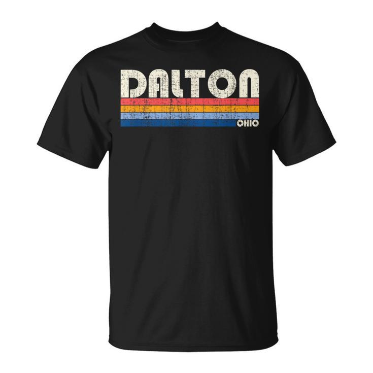 ヴィンテージ レトロ 70年代80年代スタイル オハイオ州ダルトンの故郷 Tシャツ