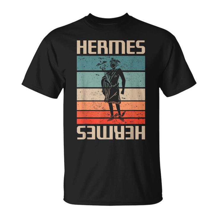 ヴィンテージ レトロ ギリシャ神 古代ギリシャ神話 エルメス Tシャツ