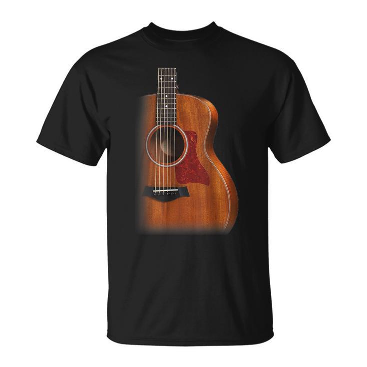 ヴィンテージアコースティックギターtシャツ Tシャツ