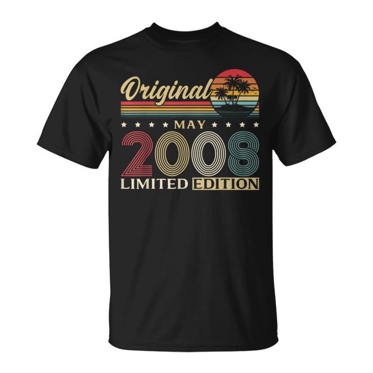 ヴィンテージカー 2008 年5月 18 歳の誕生日 2008 年のクラシックカー Tシャツ