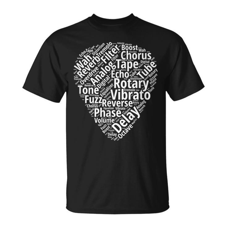 ヴィンテージギターエフェクトペダル Fx アナログ ディレイ オーバードライブ ファズ Tシャツ