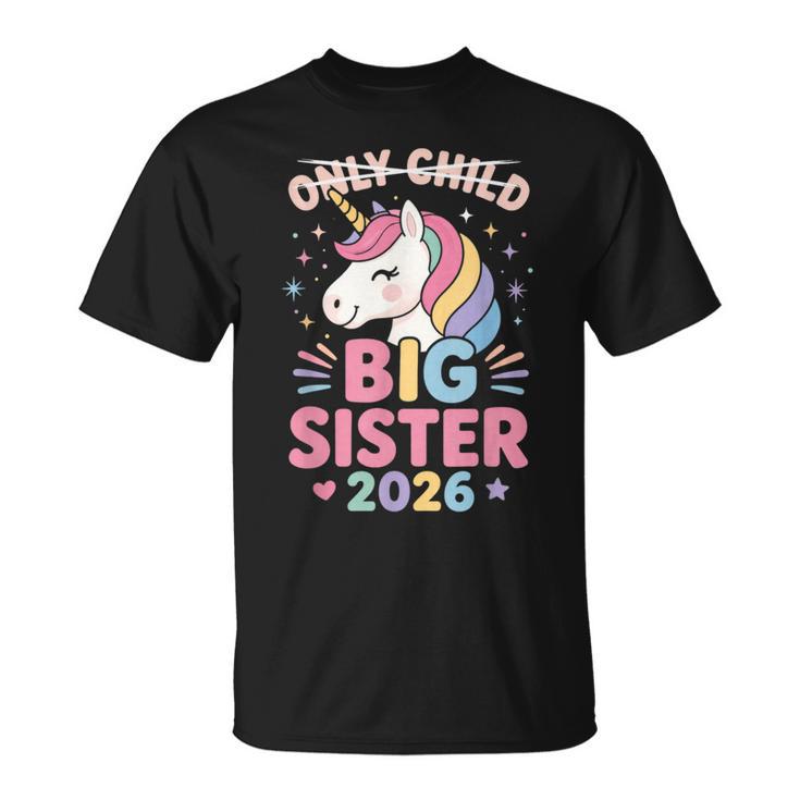 一人っ子に取り消し線を引いたお姉さん 2026 Tシャツ