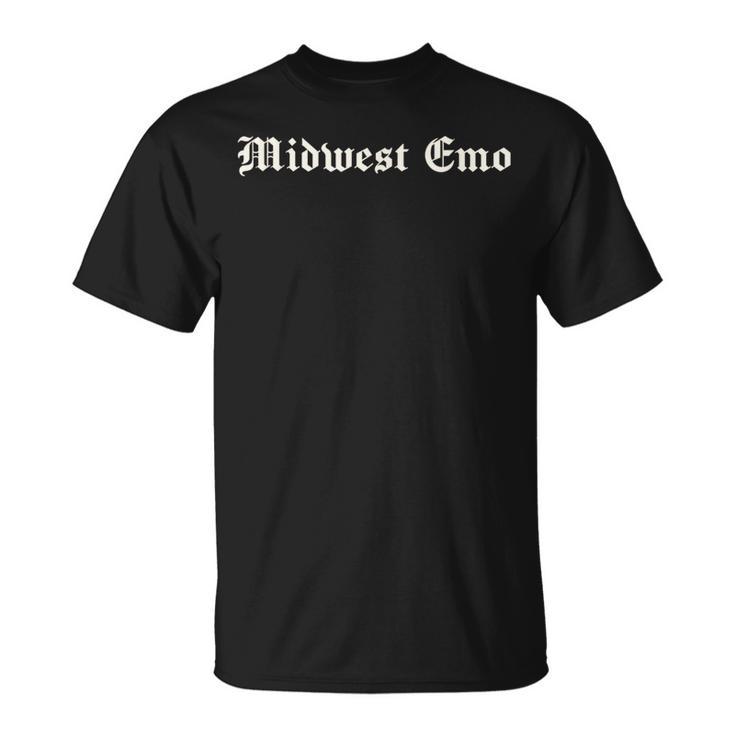 中西部エモミレニアルエルダーエモ Tシャツ
