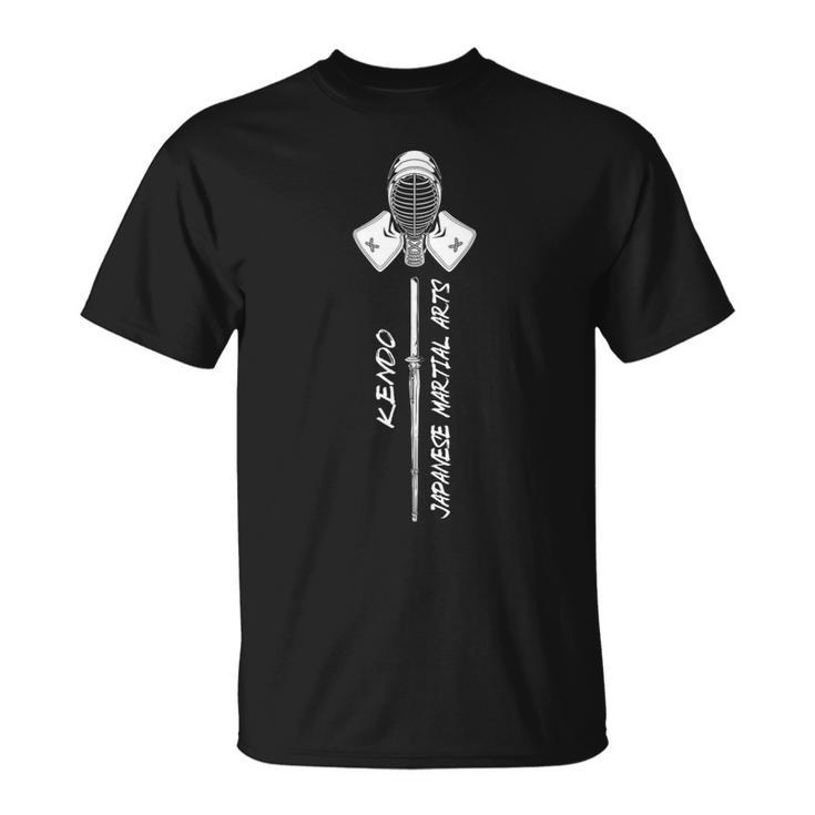 剣道男子と竹刀 剣道 Tシャツ