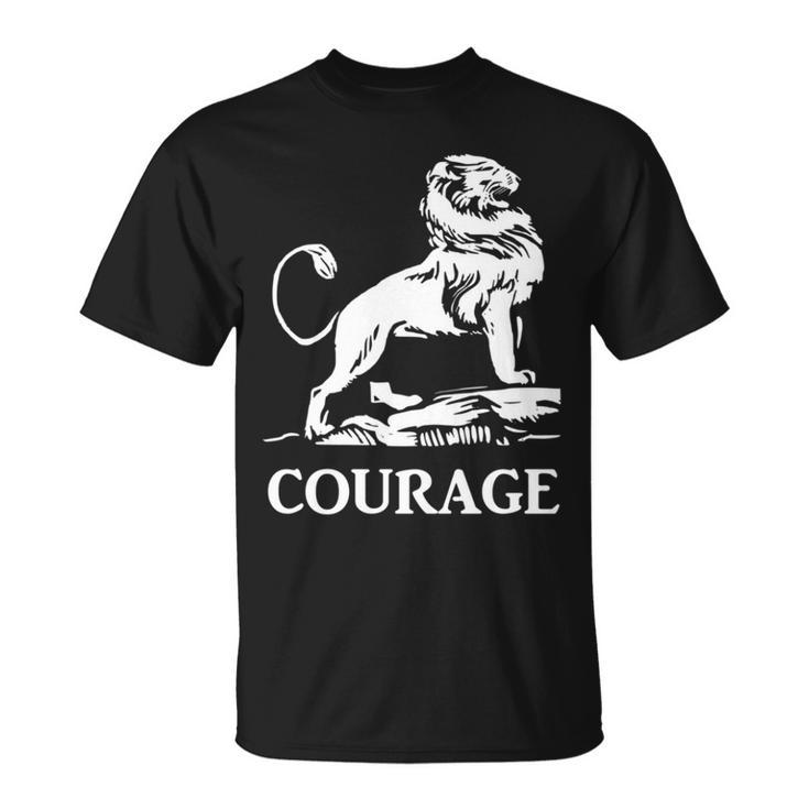 勇気を持って 長袖tシャツ Tシャツ