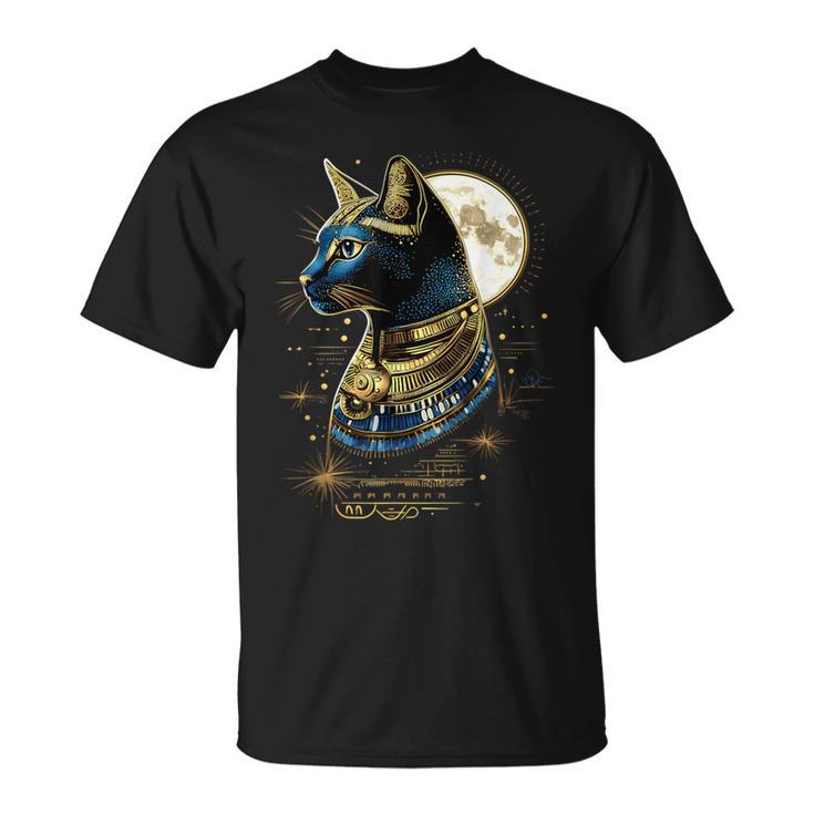 古代エジプト エジプト神 猫 エジプト学 ツタンカーメンバステット Tシャツ