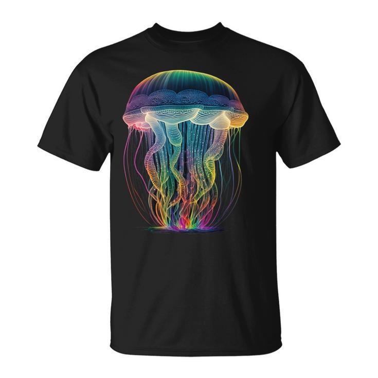 夜光クラゲ Tシャツ