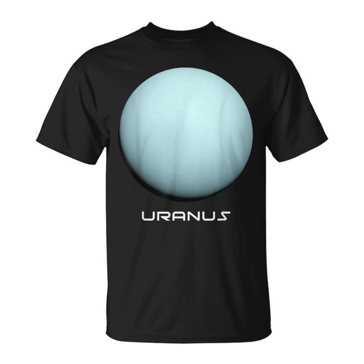 天王星tシャツ 天文学や宇宙愛好家へのギフトに最適 Tシャツ
